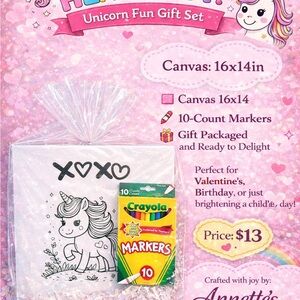 Crayola Unicorn Creativity Set with Markers